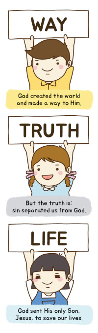 Gospel Bookmark: Front